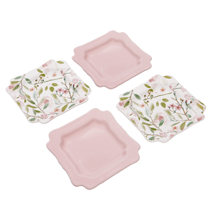 Sweet Laurel Floral Dessert Plates (set of 4) - Sweet Laurel