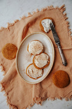 PUMPKIN COOKIES WITH CREAM CHEESE FROSTING