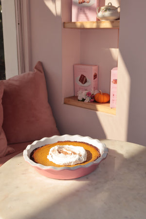 Chloe's Kitchen x Sweet Laurel Pumpkin Pie with Gingerbread Crust