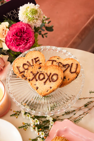 Mini Heart Shaped Cookie Cakes (pack of 9)