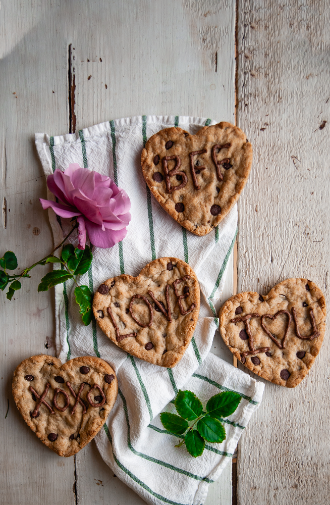 Heart-Cookie-Cake