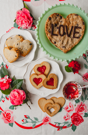 Heart Linzer Cookies 