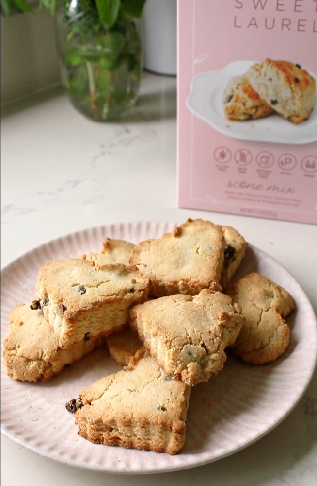 Heart Shaped Scones 