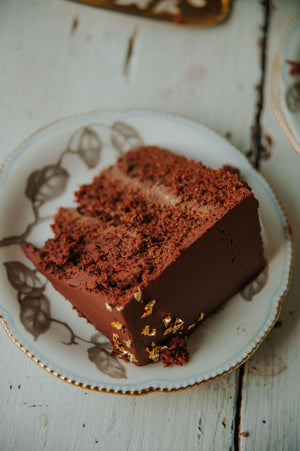 sparkling new year's eve cake